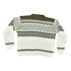Vintage Pelham Multicolor Acrylic Pullover Sweater Women's Size M Knit Unique